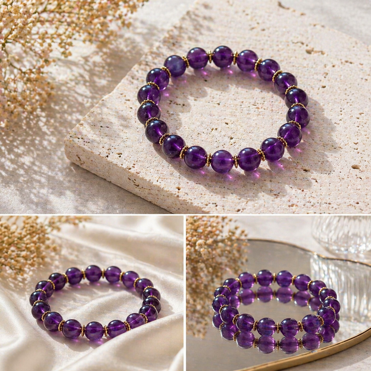 Lovece · Violet Whisper Bracelet